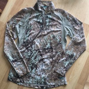 EUC Cabela’s 4Most Camo 1/4 Zip